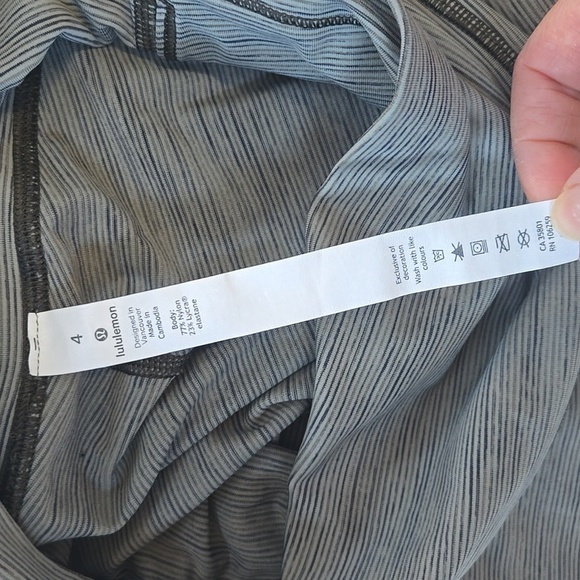 Lululemon Wunder Under HR Tight 25" Wee Are From Space Sage Olive Size 4 - Picture 7 of 16